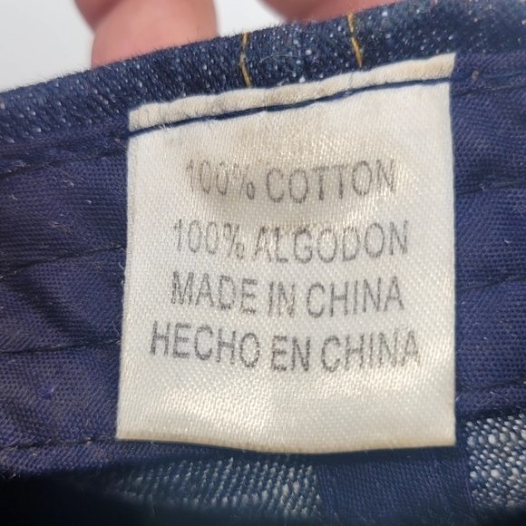 Texas TX Starement Denim Ball Cap - Picture 5 of 5